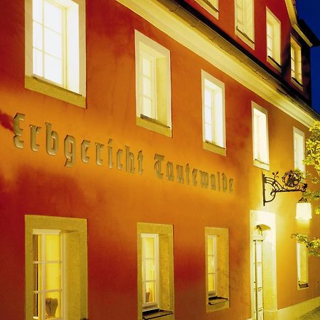 Landidyll Hotel Erbgericht Tautewalde Wilthen Exteriör bild